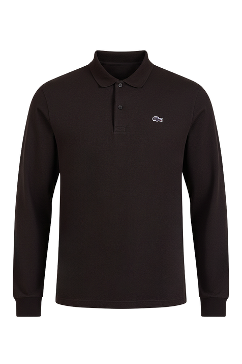 חולצת פולו עם שרוול ארוך LACOSTE