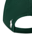 תמונת תקריב של פולו רלף לורן X ווימבלדון כובע מצחייה