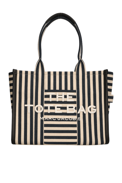 תיק נשיאה לארג' פסים MARC JACOBS