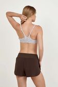 תמונת דוגמן אחורית של Wunder Train Strappy Racer Bra A/B Cup