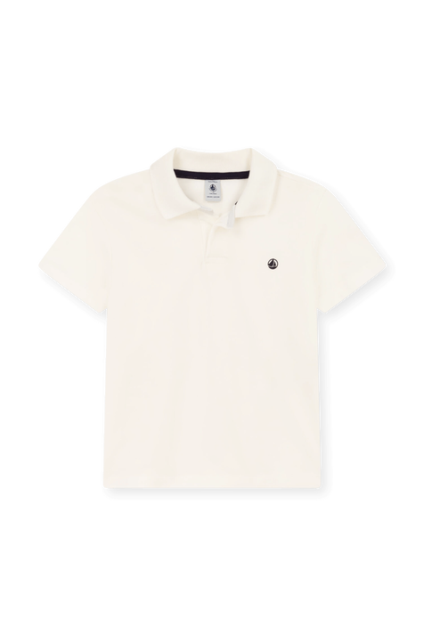 חולצת פולו מכותנה אורגנית - גילאי 3-5 PETIT BATEAU