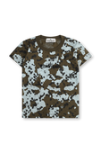 חולצת טי עם הדפס צבאי- גילאי 6-8 STONE ISLAND KIDS