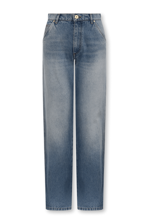 מכנסי ג'ינס בגזרה רחבה
