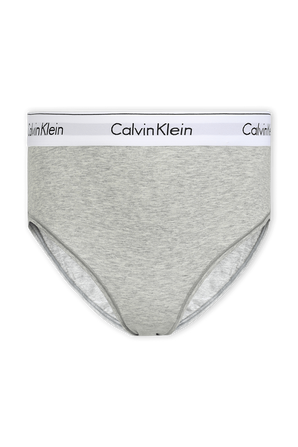 Maternity High Waisted Bikini Brief in Grey Heather- Modern Cotton CALVIN KLEIN