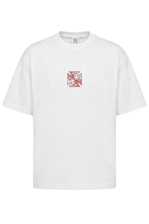 חולצת טי בגזרה משוחררת VETEMENTS