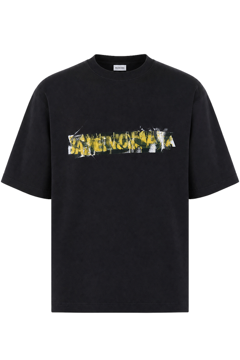 חולצת טי בגזרה משוחררת BALENCIAGA