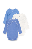תמונה קידמית של מארז שלושה בגדי גוף מעטפה - גילאי NB-12 חודשים