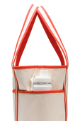 תמונת תקריב של Daily Multi-Pocket Zip-Top Tote Bag 18L