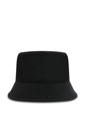 כובע באקט עם לוגו בגוון שחור VALENTINO