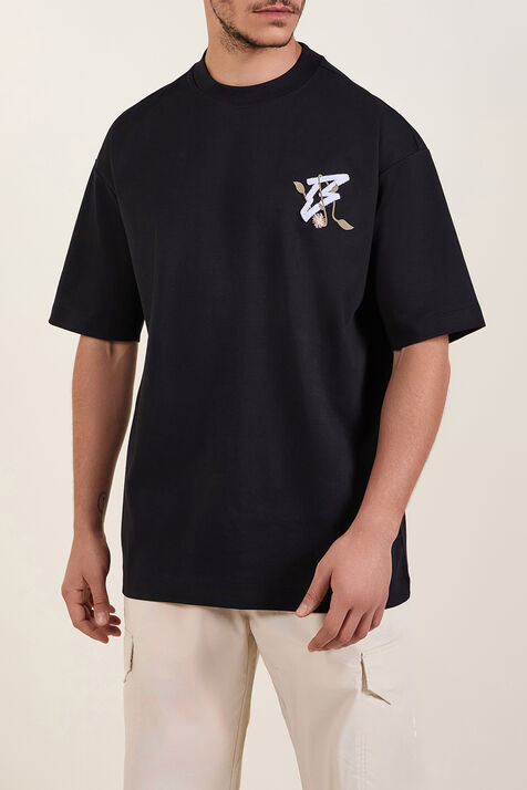 חולצת טי בגזרה משוחררת BALR