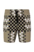 מכנסי בגד ים פיקסלים BURBERRY
