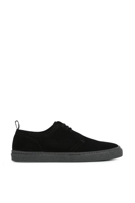 נעלי סניקרס שחורות מזמש FRED PERRY