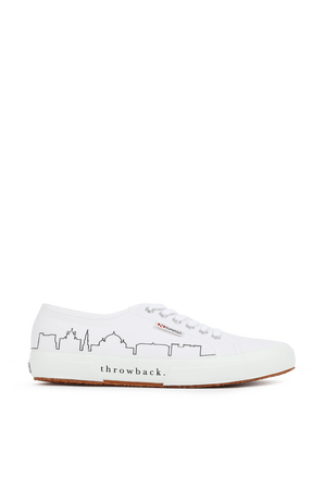 Throeback x Superga  2750 Sneakers in White THROWBACK
