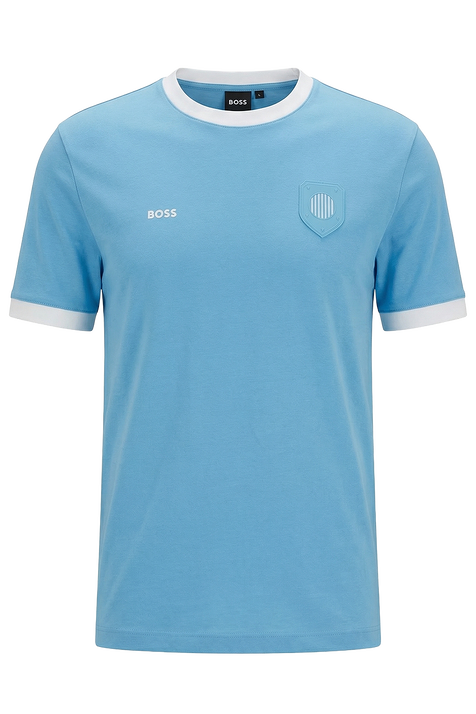 חולצת טי בגזרה ישרה BOSS