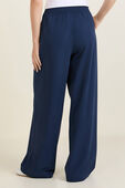 תמונת דוגמן אחורית של Stretch Woven Wide-Leg High-Rise Pant *