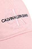 כובע בייסבול מונוגרמי בצבע ורוד CALVIN KLEIN