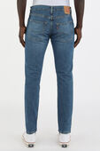 מכנסי סלים ג'ינס 512 כחולים בגוון בינוני LEVI`S