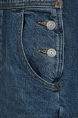 אוברול ג'ינס קצר כחול LEVI`S