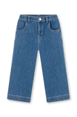 תמונה קידמית של מכנסי ג'ינס - גילאי 3-5 שנים