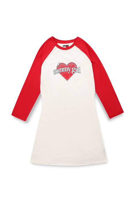 שמלת טי שירט סלים פיט TOMMY HILFIGER