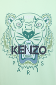 חולצת טי עם סמל הנמר בצבע ירוק KENZO