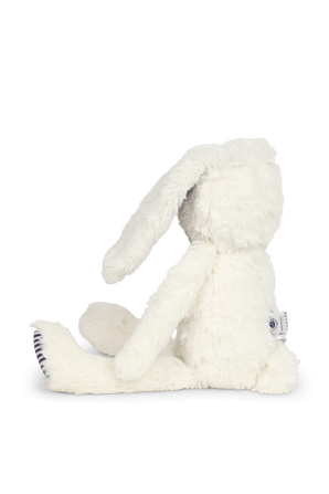 בובת ארנב לבנה עם פפיון פסים PETIT BATEAU