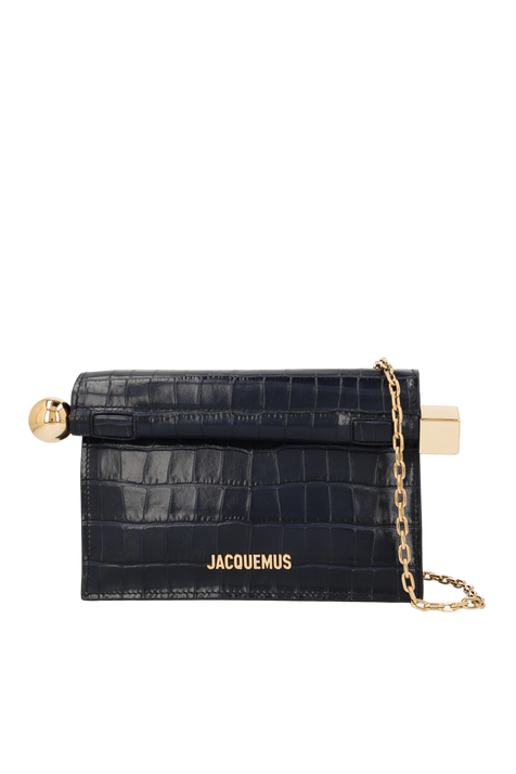 תיק קלאץ' סמול עור קרוקו JACQUEMUS