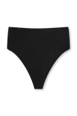 תמונה אחורית של Nulu Dipped-Waist Thong Underwear 3P