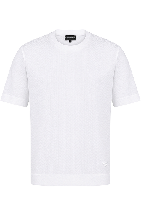 חולצת טי בגזרה ישרה EMPORIO ARMANI