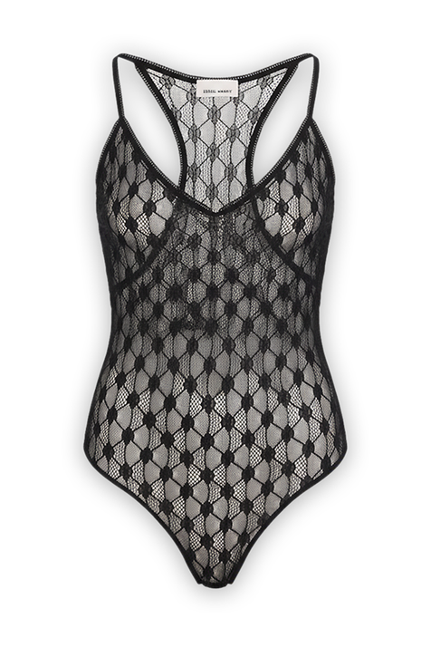 בגד גוף תחרה