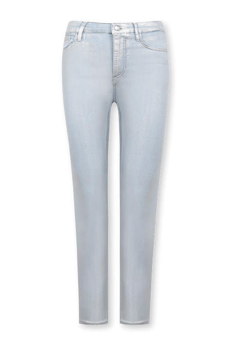 מכנסי ג'ינס סופר סקיני בגזרת קרופ