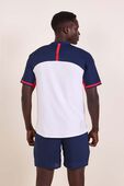 תמונת דוגמן אחורית של Tennis Short-Sleeve Shirt