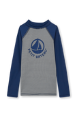 חולצת בגד ים ארוכה - גילאי 3-5 שנים PETIT BATEAU
