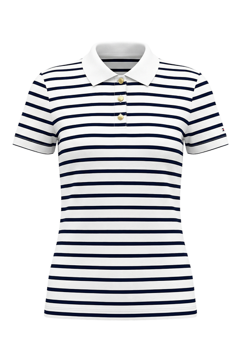 חולצת פולו פסים TOMMY HILFIGER