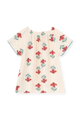 חולצה קצרה פרחונית פרחונית - גילאי 3-5 PETIT BATEAU