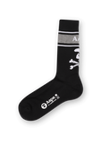 Logo Socks in Black AAPE