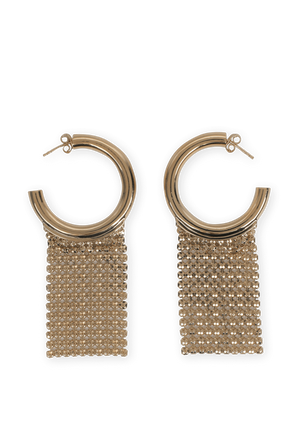 Pixel Earrings in Gold PACO RABANNE