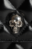 Medium Skull Shoulder Bag in Quilted Black ALEXANDER MCQUEEN