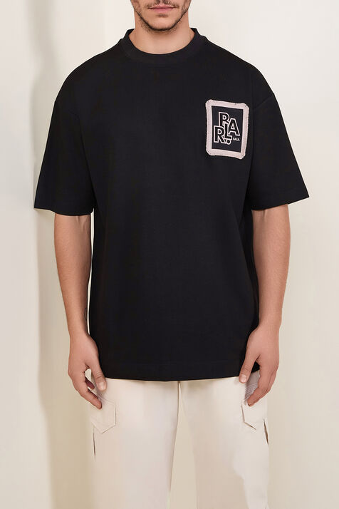 חולצת טי בגזרה משוחררת BALR