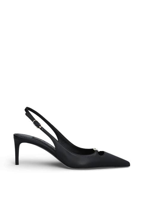 נעלי עקב סלינגבק DOLCE & GABBANA