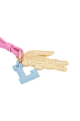 תמונת תקריב של מחזיק מפתחות