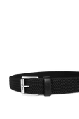 Belt With Black Leather Trims HUGO