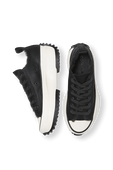 תמונת פנים של Cozy Club Run Star Hike Low Top in Black