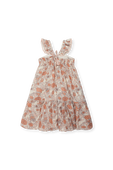 שמלת קצרה פרחונית - גילאי 10-12 LOUIS LOUISE