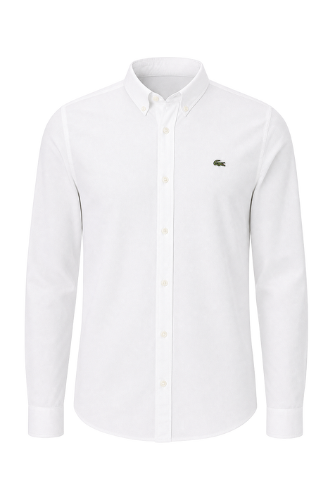 חולצה מכופתרת בגזרה ישרה LACOSTE