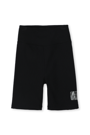 גילאי 6-16 מכנסי טייץ קצרים בצבע שחור FILA
