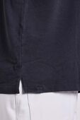 תמונת תקריב דוגמן של Cotton Pique Short-Sleeve Polo Shirt