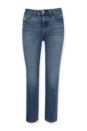 Crop 501 Jeans in Medium Wash LEVI`S