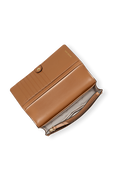 Jet Set SM Logo Smartphone Crossbody Bag in Vanilla MICHAEL KORS