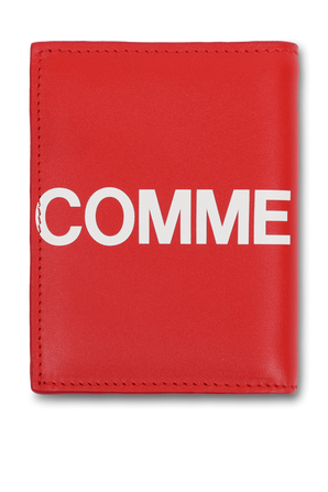 BIFOLD WALLET IN RED COMME des GARCONS